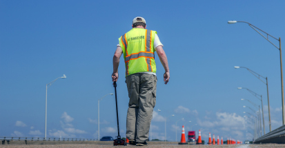 Infrasense Non-Destructively Evaluates Condition of Bridge in Virginia Beach, Virginia with Infrared Thermography and Ground Penetrating Radar