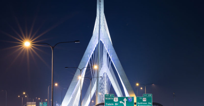 Pavement Thickness Evaluation of the I-93 Viaduct North of Boston