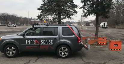 Infrasense Locates Buried Oil Separator for Surface Drainage System