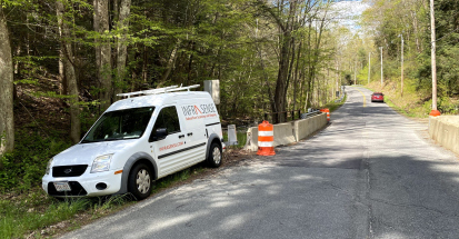 NDE Bridge Testing in Western Massachusetts