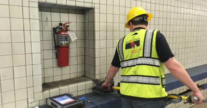 NDE Scanning and Mapping of Hampton Roads Tunnel Conditions