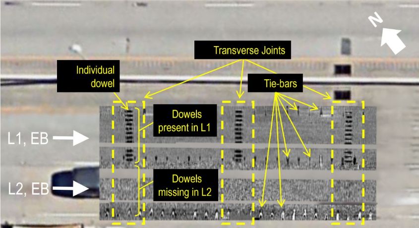 Subsurface Scanning & Mapping of Concrete Pavement in South Carolina